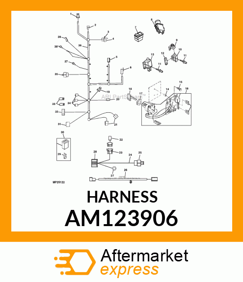 Wiring Harness AM123906