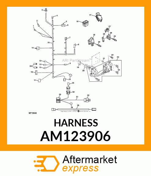 Wiring Harness AM123906