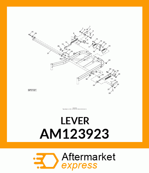 Lever AM123923