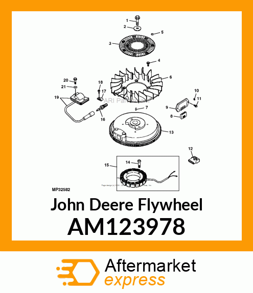 Flywheel AM123978