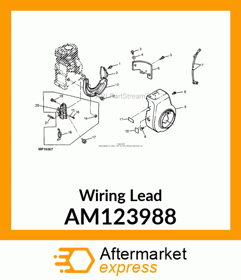 Wiring Lead AM123988
