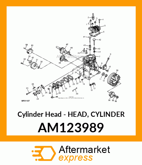 Cylinder Head AM123989