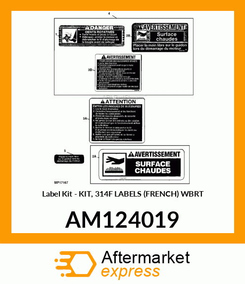 Label Kit AM124019