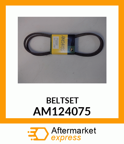 SET, FORWARD DRIVE BELTS (2)(820R) AM124075