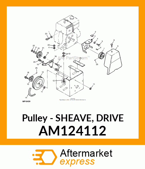 Pulley AM124112