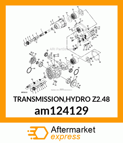 TRANSMISSION,HYDRO Z2.48 am124129