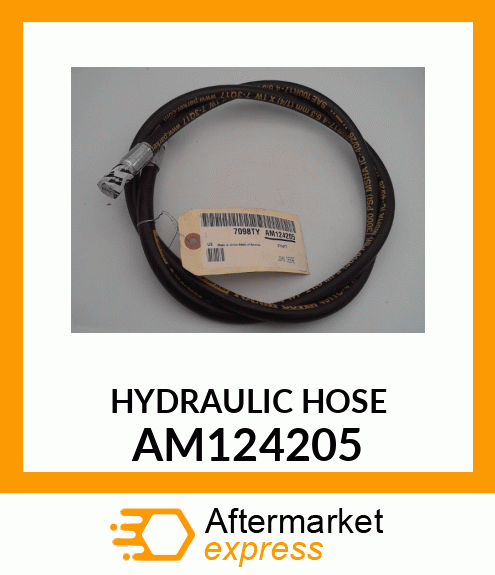 HYDRAULIC HOSE, HOSE, ASSEMBLED, LI AM124205