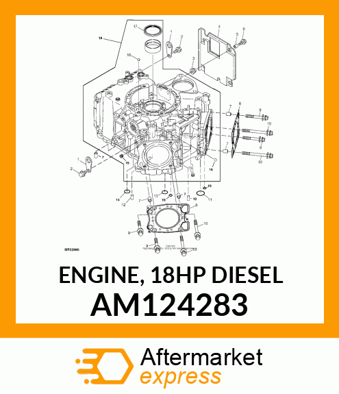 Diesel Engine AM124283