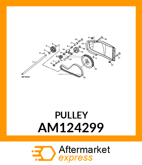 Pulley AM124299