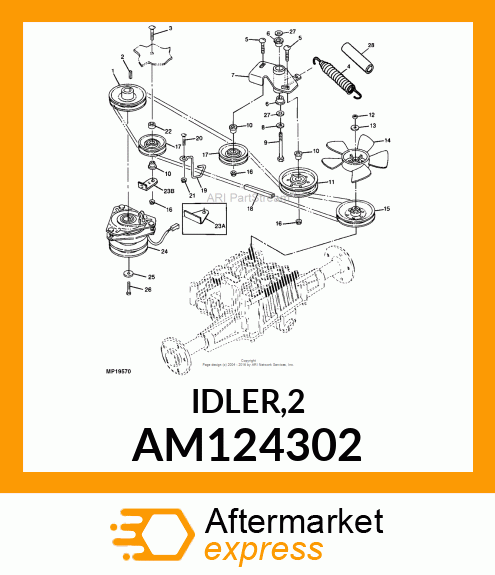 IDLER,2 AM124302
