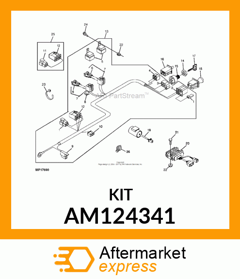 Wiring Harness AM124341