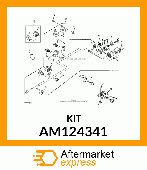 Wiring Harness AM124341