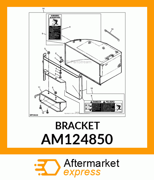 BRACKET AM124850