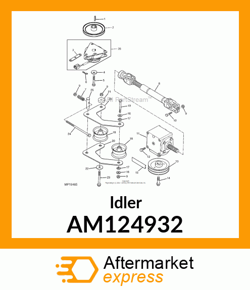 Idler AM124932