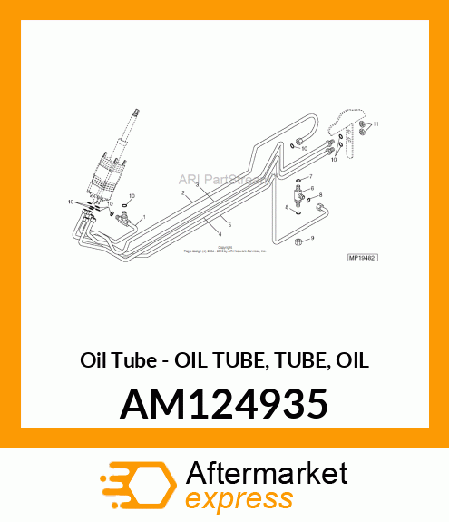 Oil Tube AM124935