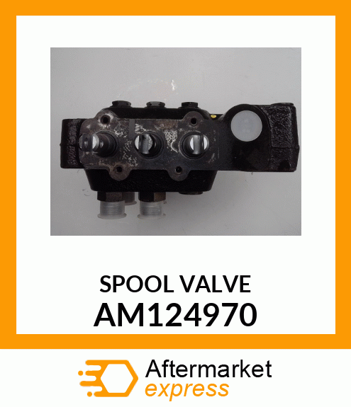 VALVE, THREE SPOOL LESS RELIEF AM124970