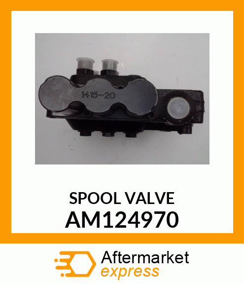 VALVE, THREE SPOOL LESS RELIEF AM124970