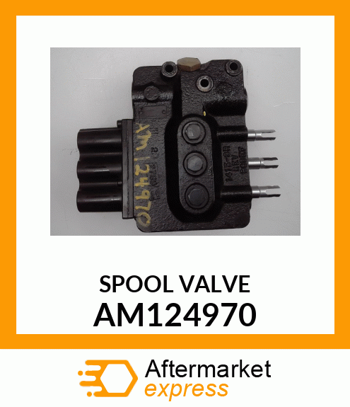 VALVE, THREE SPOOL LESS RELIEF AM124970