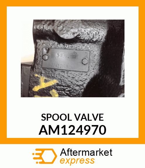 VALVE, THREE SPOOL LESS RELIEF AM124970