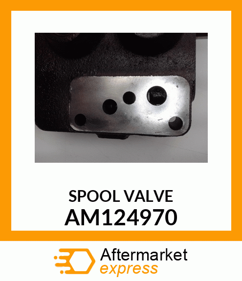 VALVE, THREE SPOOL LESS RELIEF AM124970