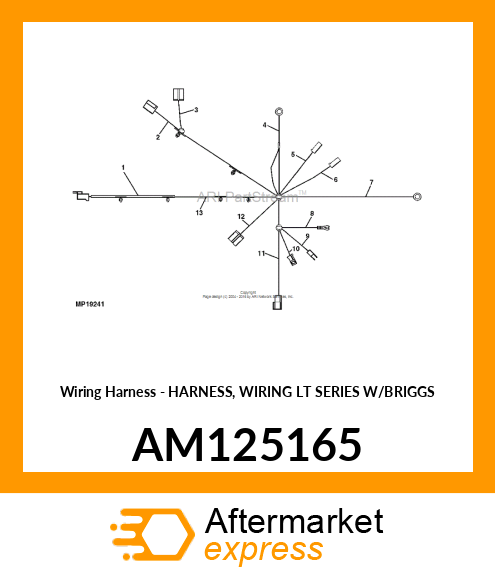 Wiring Harness AM125165