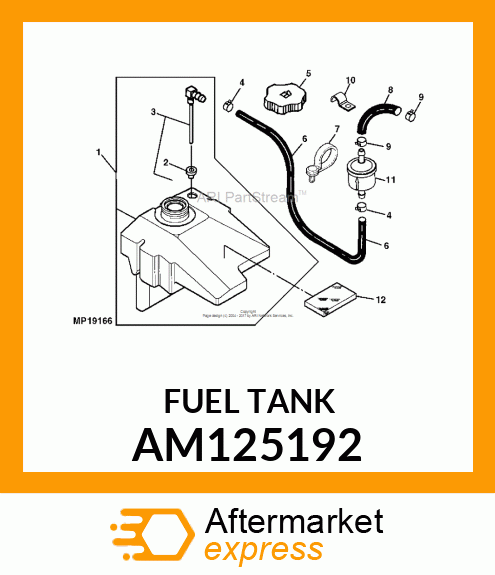 Fuel Tank AM125192