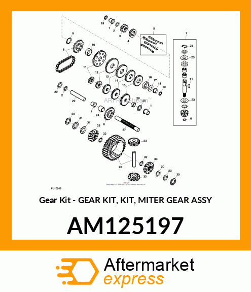 Gear Kit AM125197