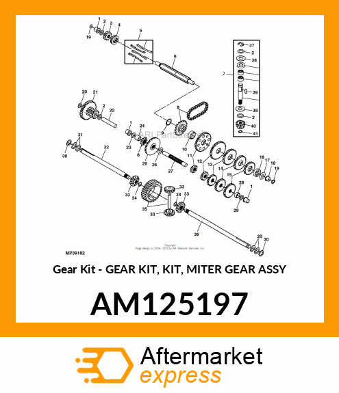 Gear Kit AM125197