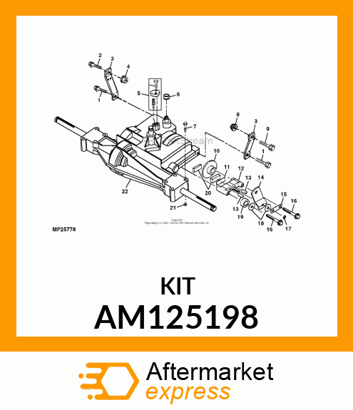 Detent Kit AM125198