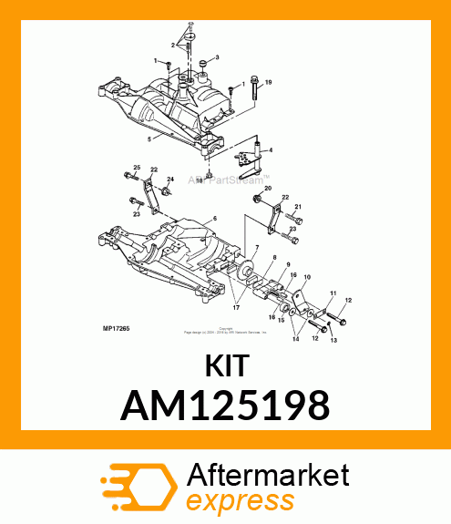 Detent Kit AM125198