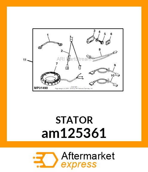 STATOR 15AMP am125361