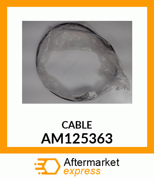 CABLE, THROTTLE/CHOKE KHI FH500 AM125363