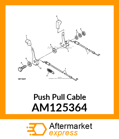 Push Pull Cable AM125364