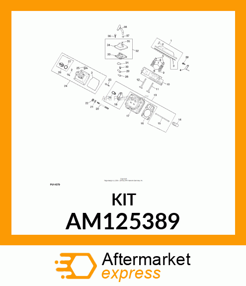 KIT, VALVE TRAIN AM125389