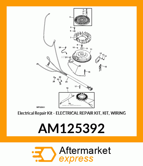 Electrical Repair Kit AM125392