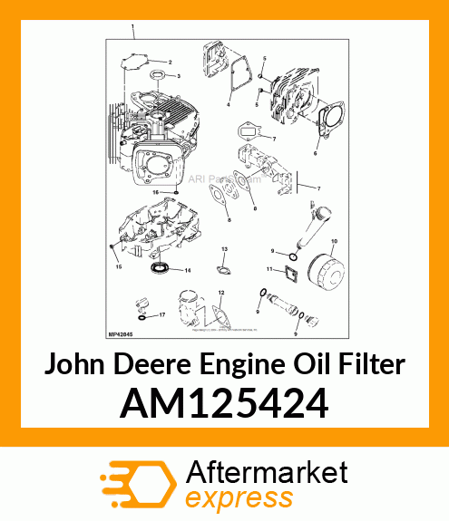 OIL FILTER AM125424