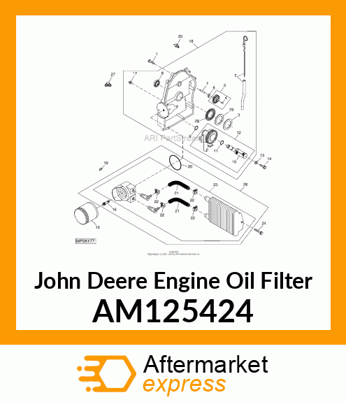 OIL FILTER AM125424
