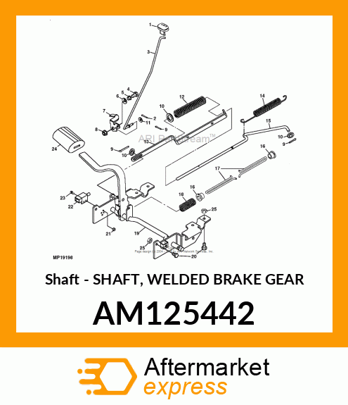 Shaft AM125442