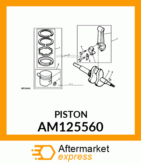Piston AM125560