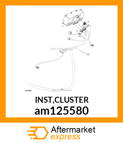 CLUSTER, INSTRUMENT, HDUV am125580