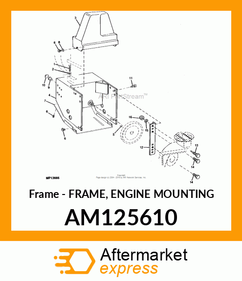 Frame Engine Mounting AM125610