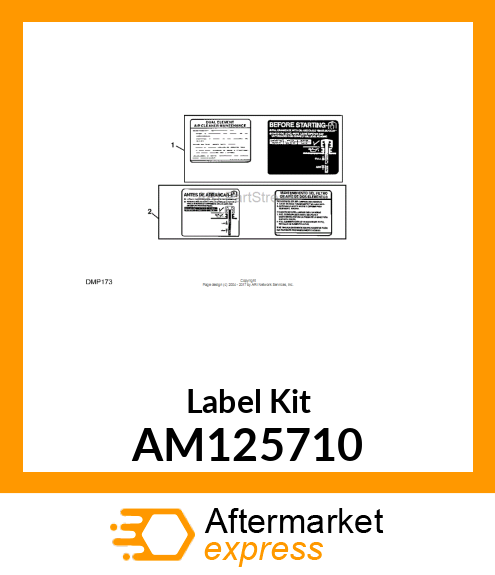 Label Kit AM125710