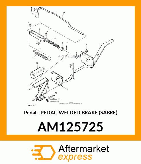 Pedal AM125725