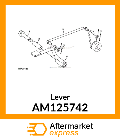 Lever AM125742