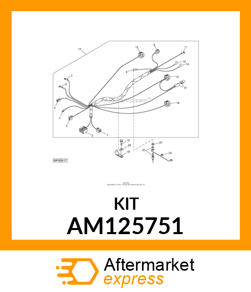 KIT, SEALED RELAY CONNECTOR AM125751