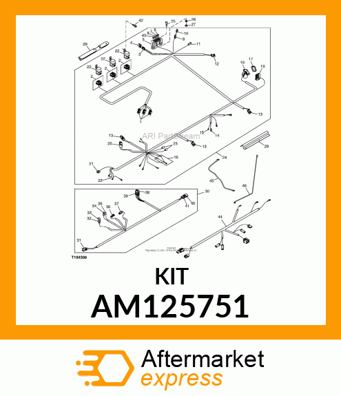 KIT, SEALED RELAY CONNECTOR AM125751