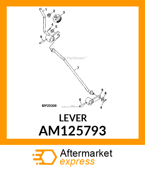 Lever AM125793