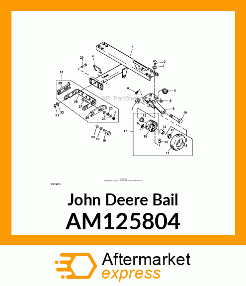 BAIL, HITCH ASSY AM125804