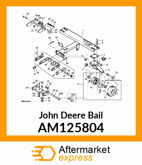 BAIL, HITCH ASSY AM125804