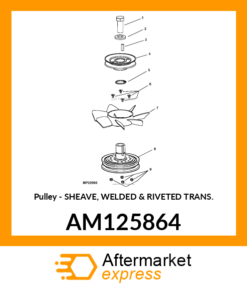 Pulley AM125864